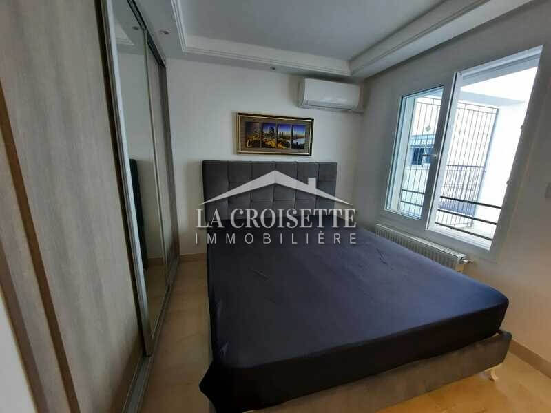 Duplex meublé S+3 avec jardin à La Marsa 